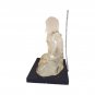 Vintage Lucite Sitting Buddha Statue &acirc;�� Elegance in Translucent Sculpture