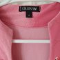 Colosseum Women's T-shirt Light Pink with Flamingoes Size M