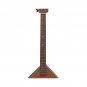 Antique 19th Century 3-String Russian Bass Balalaika String Musical Instrument