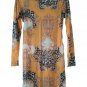 Love Highlight Animal Print Tank Bodycon Maxi Dress Size S, Orange Leopard