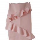 Winwin Apparel Light Pink Pencil Knee Skirt - Size S