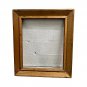 Vintage Beige Gold Guilted Wood Frame for Canvas Painting 32 in x 27 in