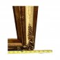 Vintage Beige Gold Guilted Wood Frame for Canvas Painting 32 in x 27 in