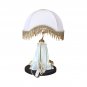Vintage Harlequin Table Lamp – Capodimonte, Limoges Swarovski and 24K Gold