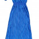 DKNY blue ladies women elegant party/cocktail/wedding midi dress size 2