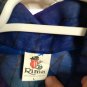 Rima Beachwear Men's Short Sleeve Indigo Sun Shirt Size L