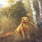 After Edmund H. Osthaus Hunting Dog Oil Painting on Canvas