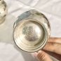 Antique International Sterling Silver Mini Creamer Open Sugar Set Royal Danish