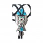 Antique Kachina Bolo Tie Turquoise Sterling Silver Hopi Native Indian Signed