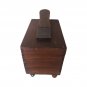 Antique Wooden Shoe Shine Box Poland