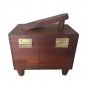 Antique Wooden Shoe Shine Box Poland