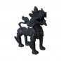 Antique Tibetan Kylie Foo Dog Bronze Art Sculpture Figurine Temple Guardian