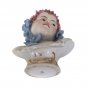 Antique Baby Girl Bust Figurine Sculpture Carl Thieme Dresden Porcelqin 19c Art