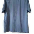 Glacier performance men's short sleeve dark blue indigo shirt M