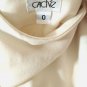 Cache beige mini Zipper up skirt 0 XS