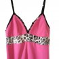 Boomode dark pink leopard lace Bodycon mini dress S