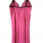 Boomode dark pink leopard lace Bodycon mini dress S
