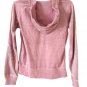 Merona light mauve hooded long sleeve women's Sweater XS with pocket