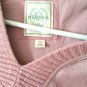Merona light mauve hooded long sleeve women's Sweater XS with pocket