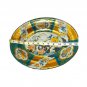 Vintage Metal Oval Platter Designed by Daher Long Island- NY England Gold Green