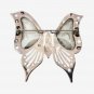 Women's Brooch Pin Vintage Butterfly Mother of Pearl In Sterling Silver 925