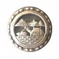Women's Brooch Pin Sterling Silver 925 Camel Pyramids Antique Art Deco Jewelry