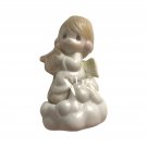 Salt & Pepper Precious Moments Shakers  Angel Cloud Harp Halo Figurine