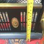 Antique Flexscreen Norwich NY Solid Brass/Iron Fireplace Screen Andirons Tools