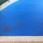 Prego Duffaut Painting Oil Panel Haitian Naive Art Seascape Landscape Nautical