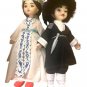 Vintage Georgian Dolls box Bride And Groom Traditional Ethnical Wedding Couple