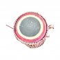 Antique Leather Pink Acoustic Folk Drum from India