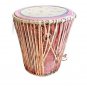 Antique Leather Pink Acoustic Folk Drum from India