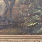 Painting Antique Dutch Oil On Canvas Ladies Fine Art 18th Century Framed Baroque