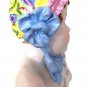 Antique Baby Girl Bust Figurine Sculpture Carl Thieme Dresden Porcelain 19c Art