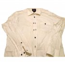 Vintage Victorinox Men`s Shirt White 100% Cotton Long Sleeve Button Down L