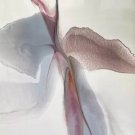 Richards "Purple Flower" Abstract Painting Print Signed 33.5X24" Richards "Purple Flower" Abstract Painting Print Signed 33.5X24"