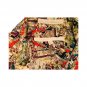 Vintage Perry Ellis Men`s Shirt 100% Rayon Multicolor Long Sleeve Button Down L