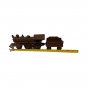 Antique Vintage Cast Iron Toy Train Locomotive Car