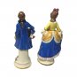 Vintage Coventry Ware Porcelain Figurines Victorian Couple From Stitzendorf
