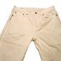 Vintage Levi Strauss & Co. Men`s Pants Jeans Cotton Casual Denim White W33 L32
