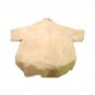 Vintage Trader Bay Men`s Shirt Beige Linen Cotton Short Sleeve Button Down L