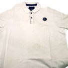 Sperry Top-Sider Men`s Shirt Polo Golf White Red Blue Short Sleeve XL