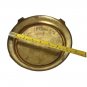 Antique Round Decorative Brass Base Stand for Sculpture or Statue 7.5&acirc;�� diameter