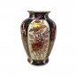 Imari by Andrea Porcelain Vase Japanese Red Blue Gold  Floral Design  9.5"