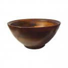Lipper International Cherry Footed Salad Bowl Round Wood Wooden Lipper International Cherry Footed Salad Bowl Round Wood Wooden