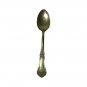 Antique Vintage Souvenir Small Spoon Teaspoon Baby Spoon Silver Plated Floral