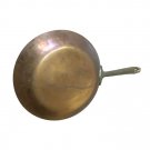 Paul Revere Usa Copper Brass Stainless Skillet Chef's Pan Fry Pot w Handle Paul Revere Usa Copper Brass Stainless Skillet Chef's Pan Fry Pot w Handle