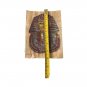 Ancient Egyptian Tutankhamun  Sphyn Papyrus Painting Signed Art
