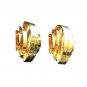 Women's Clip On Earrings Antique Vintage Original Art Deco Gold Plated Jewelry