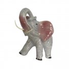 Ceramic Trunk Up White Elephant Figurine Porcelain Ceramic Vintage Ceramic Trunk Up White Elephant Figurine Porcelain Ceramic Vintage